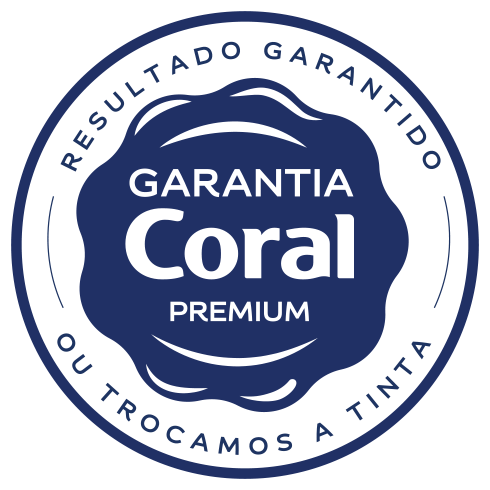 Garantia Coral Premium - Resultado garantido ou trocamos a tinta